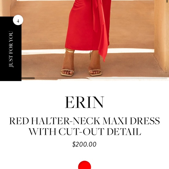 Club London! Sexy Red Cut Out Dress! 💋💋 - Picture 6 of 7